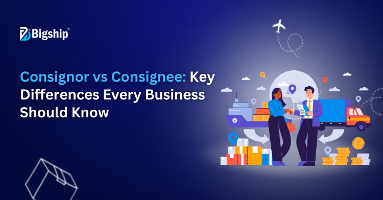 consignor vs consignee