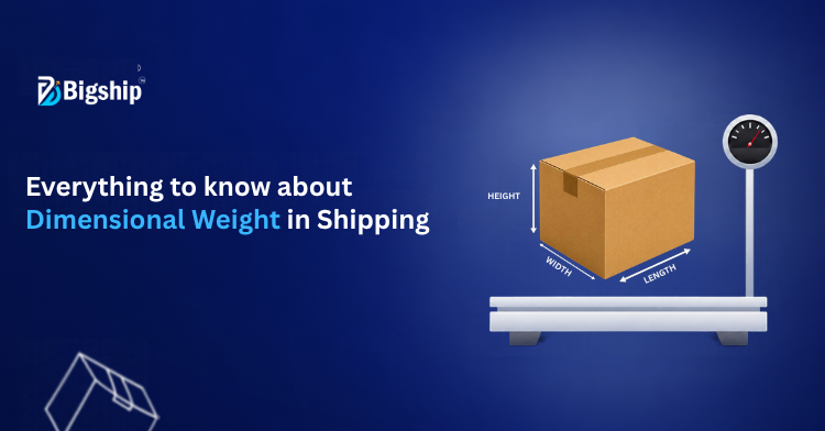 dimensional weight in shipping